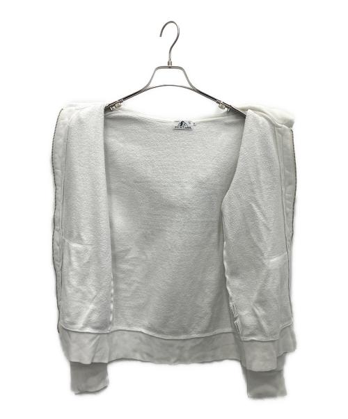 Hysteric Glamour（ヒステリックグラマー）Hysteric Glamour (ヒステリックグラマー) ジップパーカー ホワイト サイズ:Mの古着・服飾アイテム