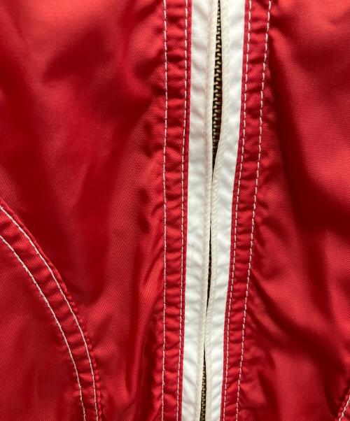 Hysteric Glamour（ヒステリックグラマー）Hysteric Glamour (ヒステリックグラマー) HG CIRCLE HEAD HOODED JACKET レッド サイズ:SIZE FREEの古着・服飾アイテム