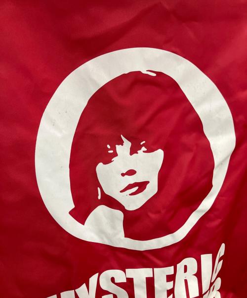 Hysteric Glamour（ヒステリックグラマー）Hysteric Glamour (ヒステリックグラマー) HG CIRCLE HEAD HOODED JACKET レッド サイズ:SIZE FREEの古着・服飾アイテム