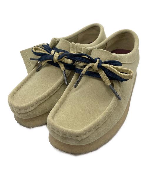 CLARKS ORIGINALS（クラークス オリジナルズ）Clarks Originals (クラークス オリジナルズ) ワラビーシューズ ベージュ サイズ:22の古着・服飾アイテム