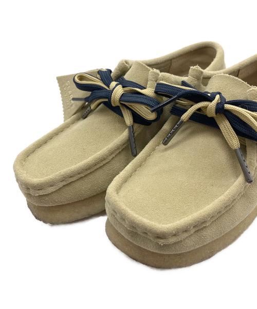 CLARKS ORIGINALS（クラークス オリジナルズ）Clarks Originals (クラークス オリジナルズ) ワラビーシューズ ベージュ サイズ:22の古着・服飾アイテム