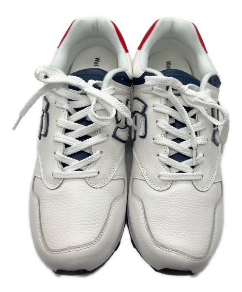 Sangacio（サンガッチョ）SANGACIO (サンガッチョ) ローカットスニーカー ホワイト×ネイビー×レッド サイズ:28.5の古着・服飾アイテム