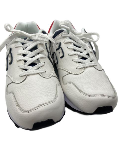 Sangacio（サンガッチョ）SANGACIO (サンガッチョ) ローカットスニーカー ホワイト×ネイビー×レッド サイズ:28.5の古着・服飾アイテム