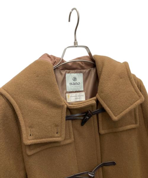 nano・universe（ナノ・ユニバース）nano・universe (ナノ・ユニバース) ダッフルコート ブラウン サイズ:SIZE36の古着・服飾アイテム