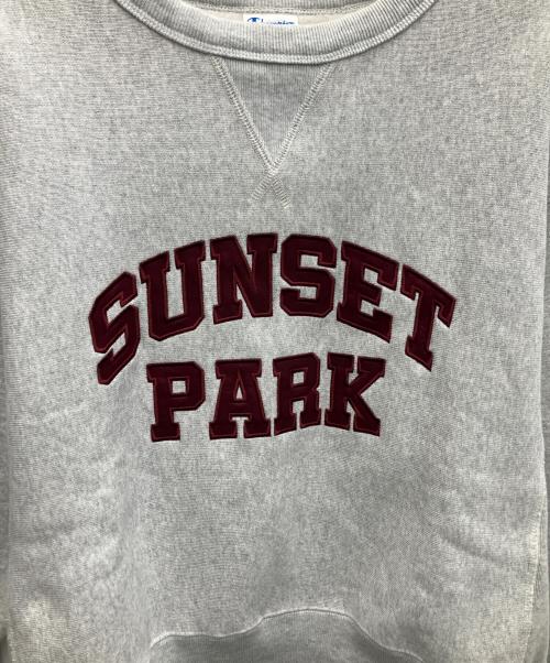 Champion（チャンピオン）Champion (チャンピオン) リバースウィーブスウェット ライトグレー サイズ:Lの古着・服飾アイテム