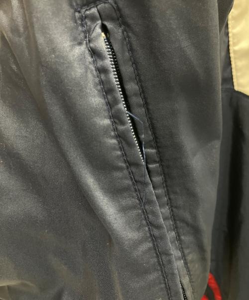 adidas（アディダス）adidas (アディダス) ウインドブレーカー ネイビー×ホワイト×レッド サイズ:Mの古着・服飾アイテム