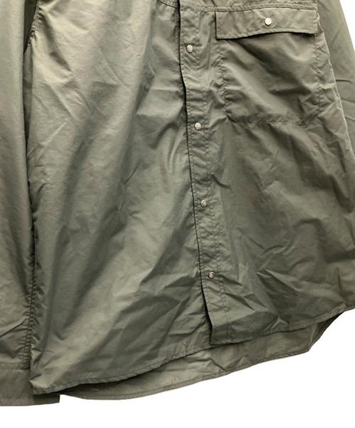 THE NORTH FACE（ザ ノース フェイス）THE NORTH FACE (ザ ノース フェイス) ロングスリーブヌプシシャツ グリーン サイズ:Lの古着・服飾アイテム