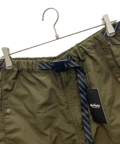 WILD THINGS（ワイルドシングス）WILD THINGS (ワイルドシングス) キャリー ショートパンツ  オリーブ サイズ:Lの古着・服飾アイテム