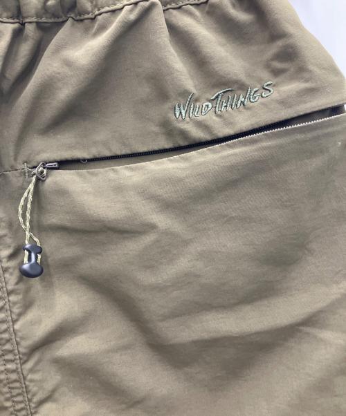 WILD THINGS（ワイルドシングス）WILD THINGS (ワイルドシングス) キャリー ショートパンツ  オリーブ サイズ:Lの古着・服飾アイテム