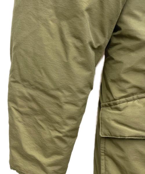 blazer's bank.com（ブレイザーズバンク）blazer's bank.com (ブレイザーズバンク) ダウンコート カーキ サイズ:Lの古着・服飾アイテム