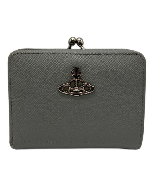 Vivienne Westwood（ヴィヴィアンウエストウッド）Vivienne Westwood (ヴィヴィアンウエストウッド) 2つ折り財布 グレーの古着・服飾アイテム