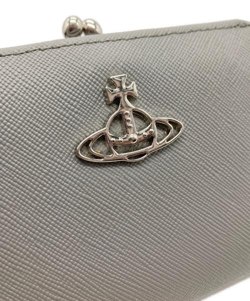 Vivienne Westwood（ヴィヴィアンウエストウッド）Vivienne Westwood (ヴィヴィアンウエストウッド) 2つ折り財布 グレーの古着・服飾アイテム