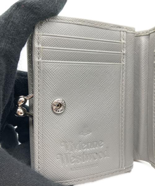 Vivienne Westwood（ヴィヴィアンウエストウッド）Vivienne Westwood (ヴィヴィアンウエストウッド) 2つ折り財布 グレーの古着・服飾アイテム