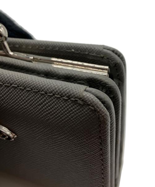 Vivienne Westwood（ヴィヴィアンウエストウッド）Vivienne Westwood (ヴィヴィアンウエストウッド) 2つ折り財布 グレーの古着・服飾アイテム