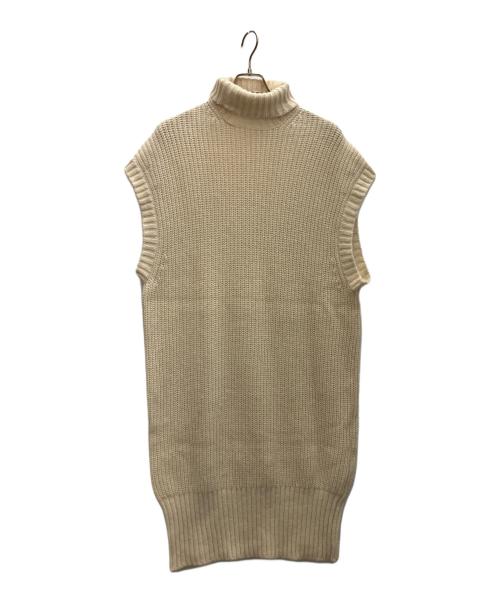 FRAMeWORK（フレームワーク）FRAMeWORK (フレームワーク) ニットワンピース アイボリー サイズ:SIZEFREEの古着・服飾アイテム