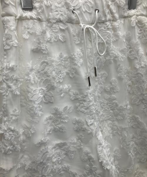 JOURNAL STANDARD（ジャーナルスタンダード）JOURNAL STANDARD (ジャーナルスタンダード) LACE JQD S/PANT ホワイト サイズ:SIZE FREE 未使用品の古着・服飾アイテム