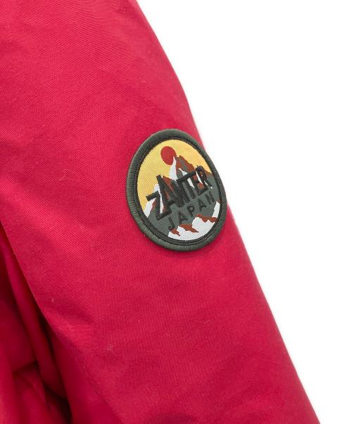 ZANTER（ザンター）ZANTER (ザンター) ダウンジャケット レッド サイズ:Lの古着・服飾アイテム