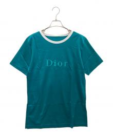 Christian Dior Sports（クリスチャン ディオールスポーツ）の古着「半袖カットソー」｜グリーン