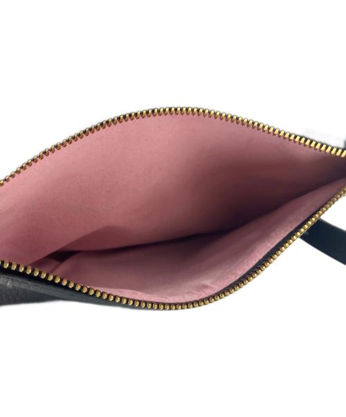 coco celux GOLD（ココセリュックスゴールド）COCO CELUX GOLD (ココセリュックスゴールド) ショルダーバッグ ブラック×レッドの古着・服飾アイテム