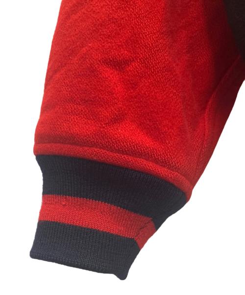 POLO RALPH LAUREN（ポロ・ラルフローレン）POLO RALPH LAUREN (ポロ・ラルフローレン) スタジャン ブラック×レッド サイズ:Lの古着・服飾アイテム