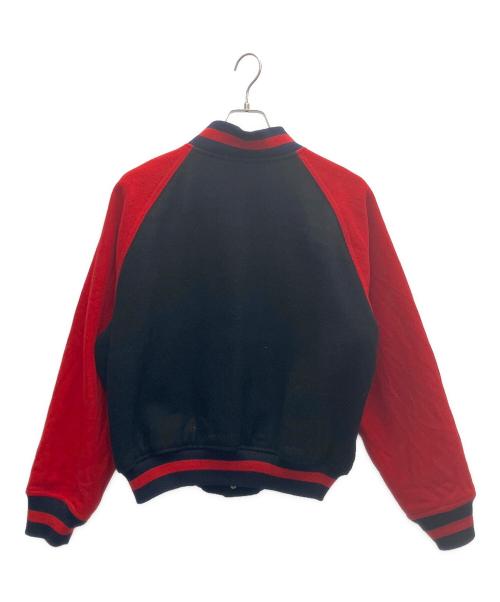 POLO RALPH LAUREN（ポロ・ラルフローレン）POLO RALPH LAUREN (ポロ・ラルフローレン) スタジャン ブラック×レッド サイズ:Lの古着・服飾アイテム