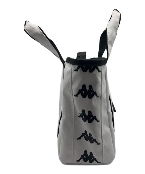 KAPPA（カッパ）Kappa (カッパ) ラウンドバッグ ホワイトの古着・服飾アイテム