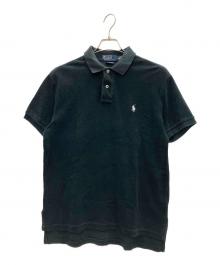 POLO RALPH LAUREN（ポロ・ラルフローレン）の古着「ポロシャツ」｜ブラック