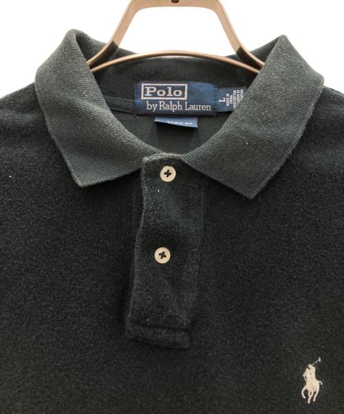 POLO RALPH LAUREN（ポロ・ラルフローレン）POLO RALPH LAUREN (ポロ・ラルフローレン) ポロシャツ ブラック サイズ:SIZE Lの古着・服飾アイテム