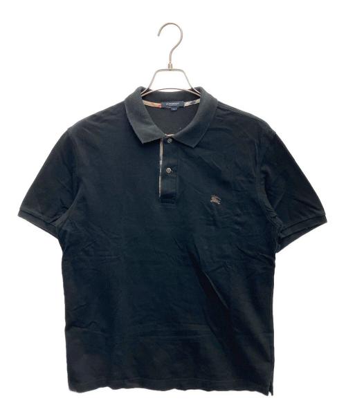 BURBERRY LONDON（バーバリーロンドン）BURBERRY LONDON (バーバリーロンドン) ポロシャツ ブラック サイズ:Lの古着・服飾アイテム