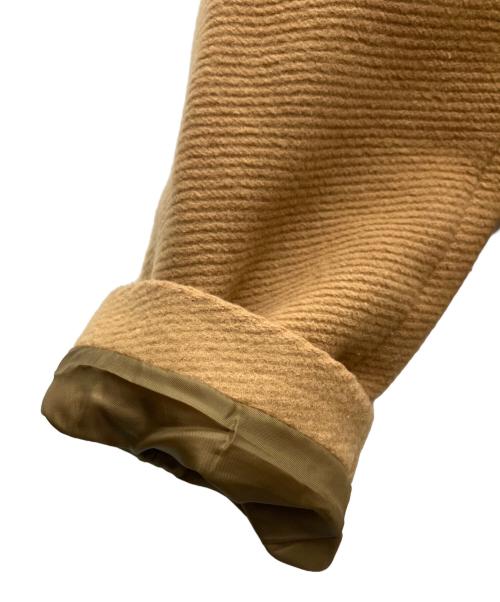 Noble（ノーブル）Noble (ノーブル) ノーカラーコート ブラウン サイズ:SIZE36の古着・服飾アイテム