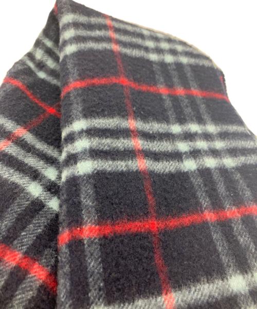 BURBERRY LONDON（バーバリーロンドン）BURBERRY LONDON (バーバリーロンドン) マフラー ネイビーの古着・服飾アイテム