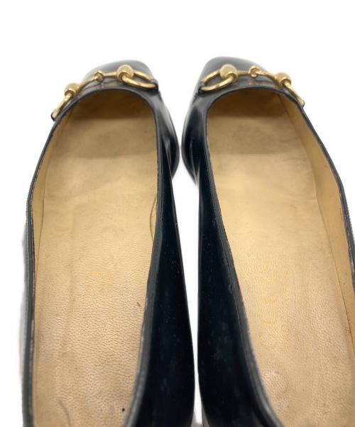 GUCCI（グッチ）GUCCI (グッチ) ホースビットローファー ブラック サイズ:7Cの古着・服飾アイテム