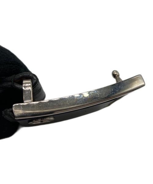 GUCCI（グッチ）GUCCI (グッチ) レザーベルト ブラックの古着・服飾アイテム