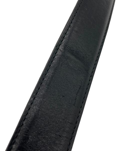 GUCCI（グッチ）GUCCI (グッチ) レザーベルト ブラックの古着・服飾アイテム