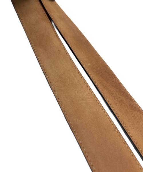 GUCCI（グッチ）GUCCI (グッチ) レザーベルト ブラックの古着・服飾アイテム