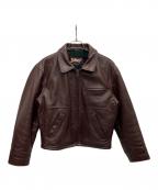 Schottショット）の古着「レザージャケット」｜ブラウン
