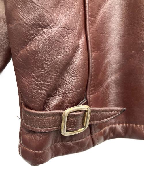 Schott（ショット）Schott (ショット) レザージャケット ブラウン サイズ:SIZE42の古着・服飾アイテム