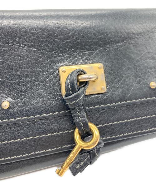 Chloe（クロエ）Chloe (クロエ) 長財布 ブラックの古着・服飾アイテム