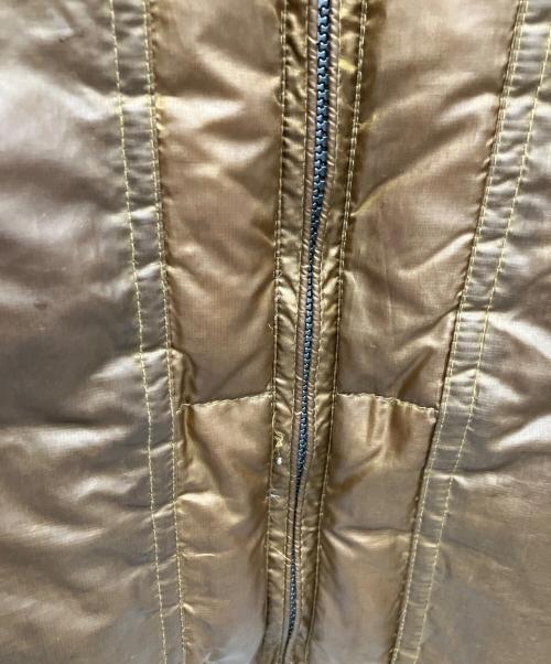 TaylorMade（テーラーメイド）Taylormade (テーラーメイド) ダウンベスト ブラウン サイズ:Lの古着・服飾アイテム