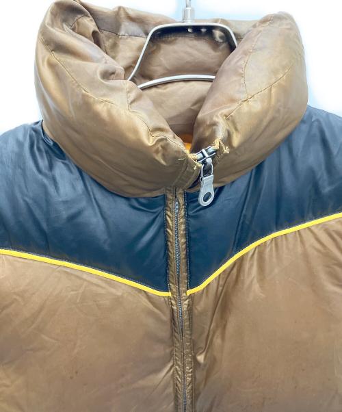 TaylorMade（テーラーメイド）Taylormade (テーラーメイド) ダウンベスト ブラウン サイズ:Lの古着・服飾アイテム