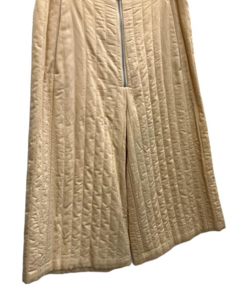 TELA（テラ）TELA (テラ) キルトキュロットパンツ アイボリー サイズ:SIZE40 未使用品の古着・服飾アイテム