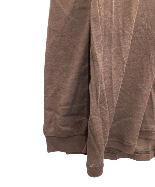 ST.JOHNS 3RD CLUB（セントジョンズサードクラブ）St.Johns 3rd club (セントジョンズサードクラブ) 長袖カットソー ブラウン サイズ:SIZEFREE 未使用品の古着・服飾アイテム