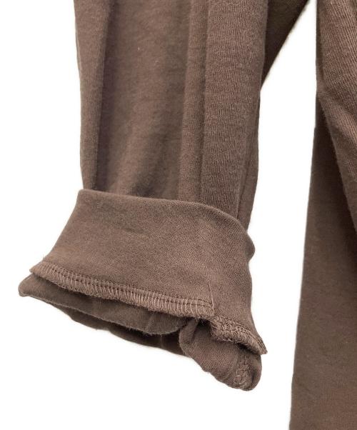 ST.JOHNS 3RD CLUB（セントジョンズサードクラブ）St.Johns 3rd club (セントジョンズサードクラブ) 長袖カットソー ブラウン サイズ:SIZEFREE 未使用品の古着・服飾アイテム