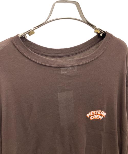 ST.JOHNS 3RD CLUB（セントジョンズサードクラブ）St.Johns 3rd club (セントジョンズサードクラブ) 長袖カットソー ブラウン サイズ:SIZEFREE 未使用品の古着・服飾アイテム