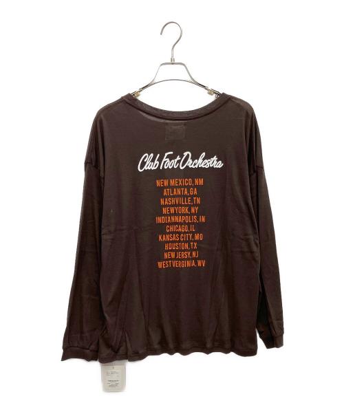 ST.JOHNS 3RD CLUB（セントジョンズサードクラブ）St.Johns 3rd club (セントジョンズサードクラブ) 長袖カットソー ブラウン サイズ:SIZEFREE 未使用品の古着・服飾アイテム