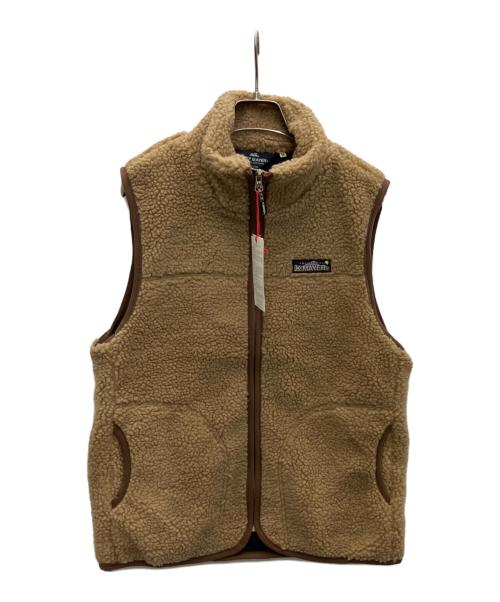 KRIFF MAYER（クリフメイヤー）KRIFF MAYER (クリフメイヤー) ボアフリースベスト ブラウン サイズ:M 未使用品の古着・服飾アイテム
