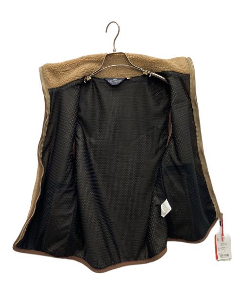 KRIFF MAYER（クリフメイヤー）KRIFF MAYER (クリフメイヤー) ボアフリースベスト ブラウン サイズ:M 未使用品の古着・服飾アイテム