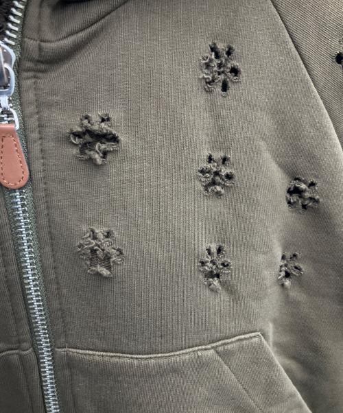 OPULENCE（オーピュレンス）OPULENCE (オーピュレンス) ジップパーカー ブラウン サイズ:SIZEFREEの古着・服飾アイテム