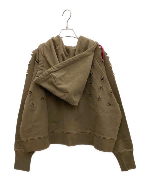 OPULENCE（オーピュレンス）OPULENCE (オーピュレンス) ジップパーカー ブラウン サイズ:SIZEFREEの古着・服飾アイテム