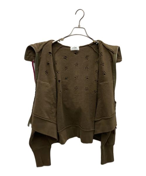 OPULENCE（オーピュレンス）OPULENCE (オーピュレンス) ジップパーカー ブラウン サイズ:SIZEFREEの古着・服飾アイテム